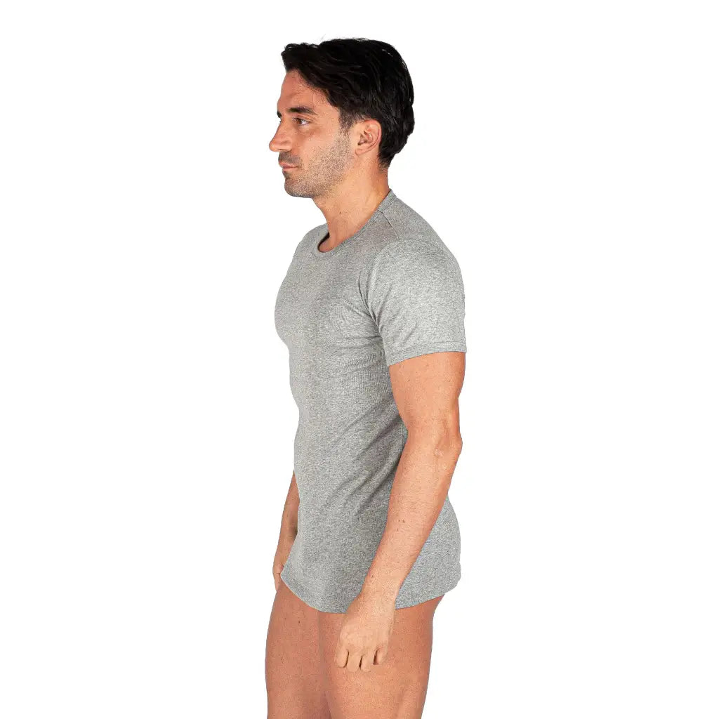 MARIOTTI LAB | T-shirt uomo a mezza manica paricollo