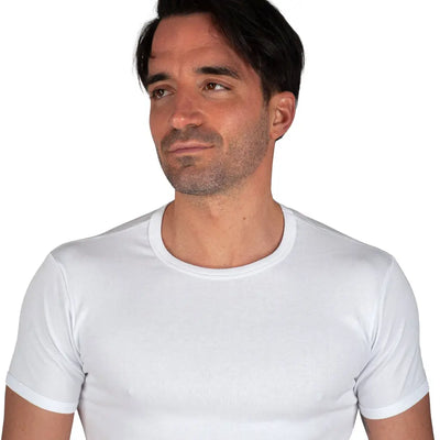 MARIOTTI LAB | T-shirt uomo a mezza manica paricollo