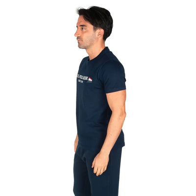 U.S. POLO ASSN. | T-shirt uomo a mezza manica paricollo