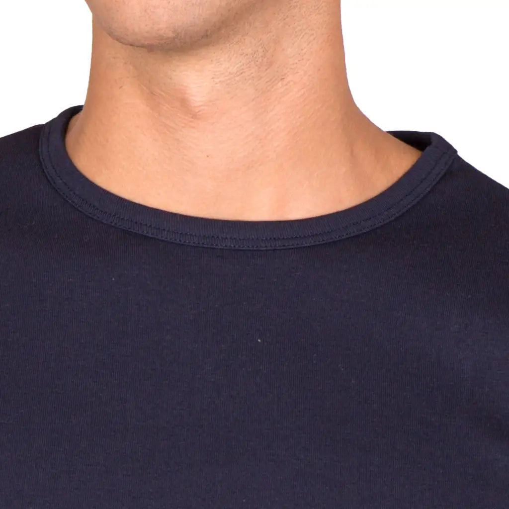 RAGNO | T-shirt uomo a paricollo a manica lunga in caldo
