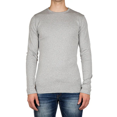 RAGNO | T-shirt uomo a paricollo a manica lunga in caldo