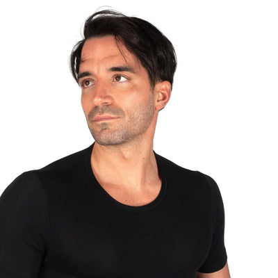 MARIOTTI LAB | T-shirt uomo a paricollo a mezza manica