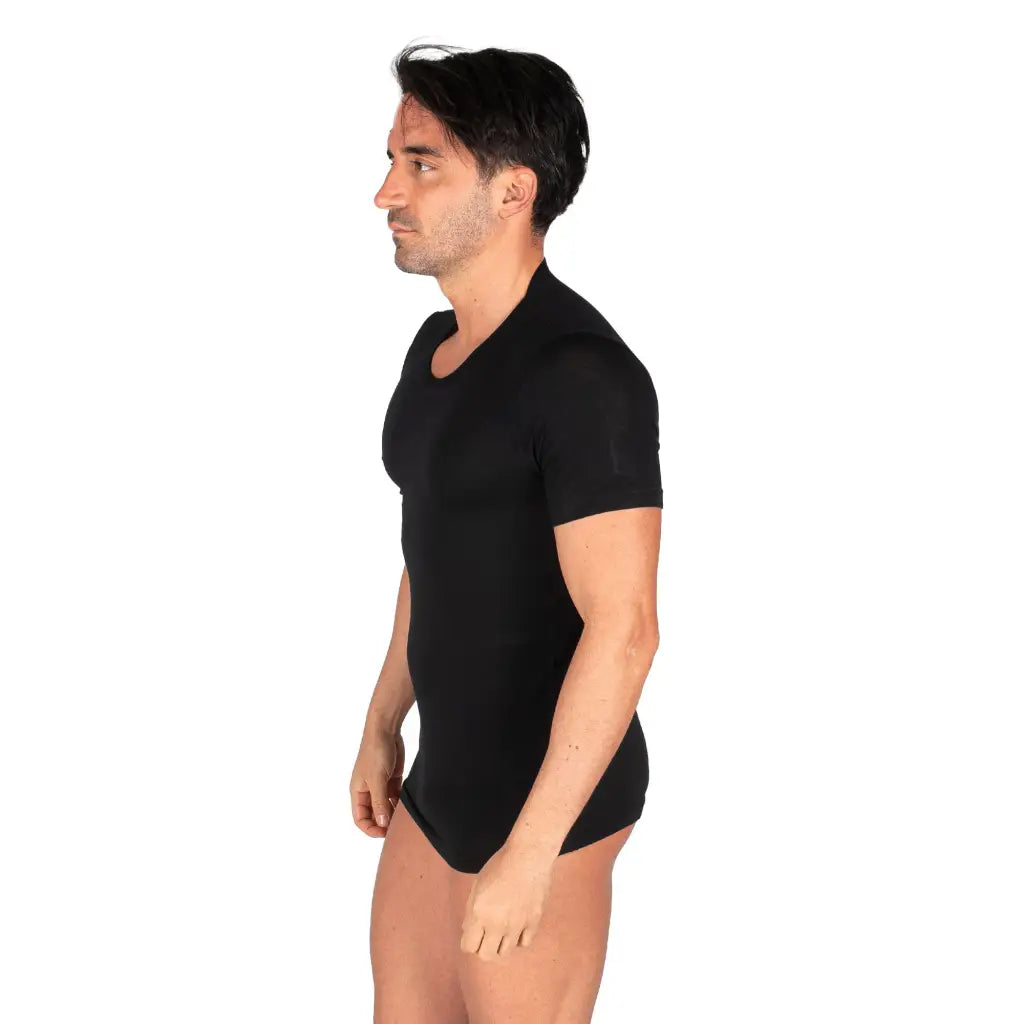 MARIOTTI LAB | T-shirt uomo a paricollo a mezza manica