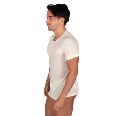 MARIOTTI LAB | T-shirt uomo a paricollo a mezza manica