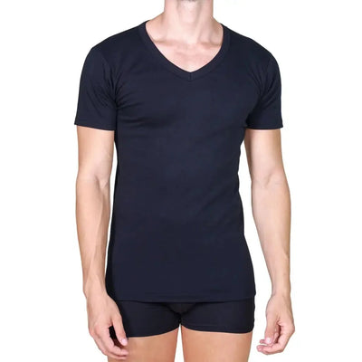 MARIOTTI LAB | T-Shirt uomo con scollo a V a mezza manica