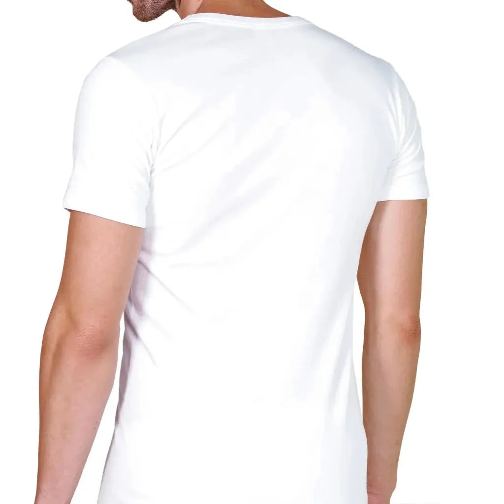 MARIOTTI LAB | T-Shirt uomo con scollo a V a mezza manica