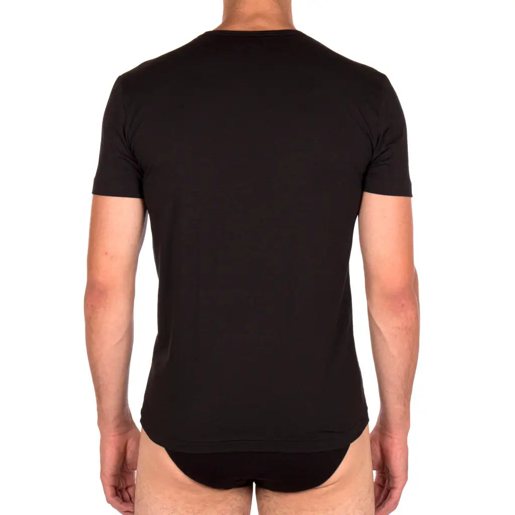 JULIPET | T-Shirt uomo mezza manica a paricollo in cotone