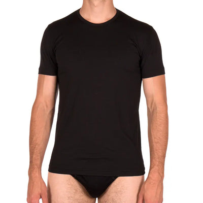 JULIPET | T-Shirt uomo mezza manica a paricollo in cotone