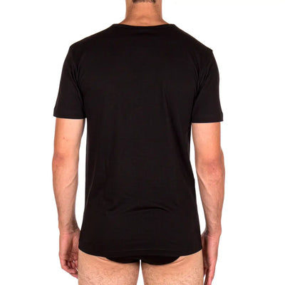 RAGNO | T-Shirt uomo mezza manica paricollo in 100% Cotone