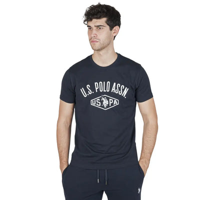 U.S. POLO ASSN. | T - Shirt uomo paricollo a mezza manica