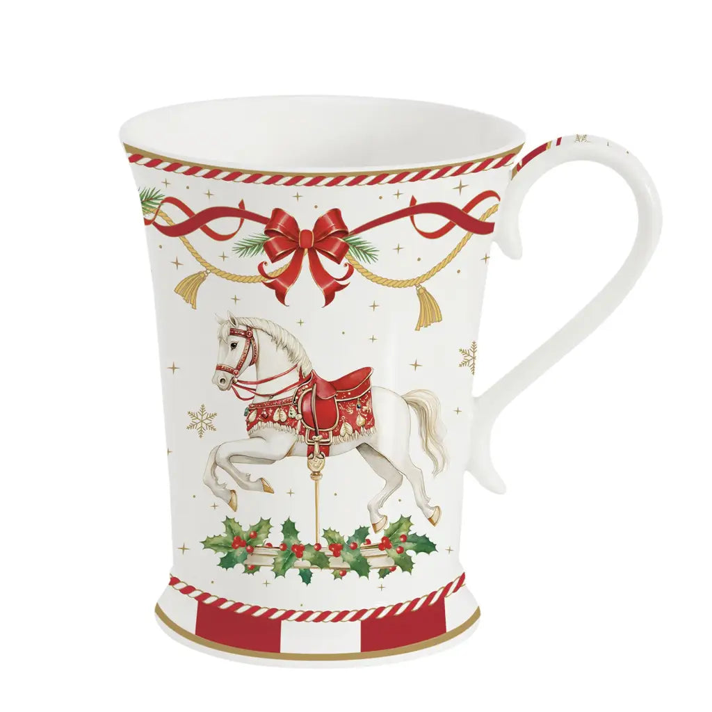 EASY LIFE | Tazza mug 300 ml in porcellana Christmas