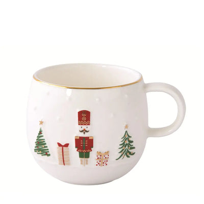 EASY LIFE | Tazza mug 400ml con decoro in rilievo Let it