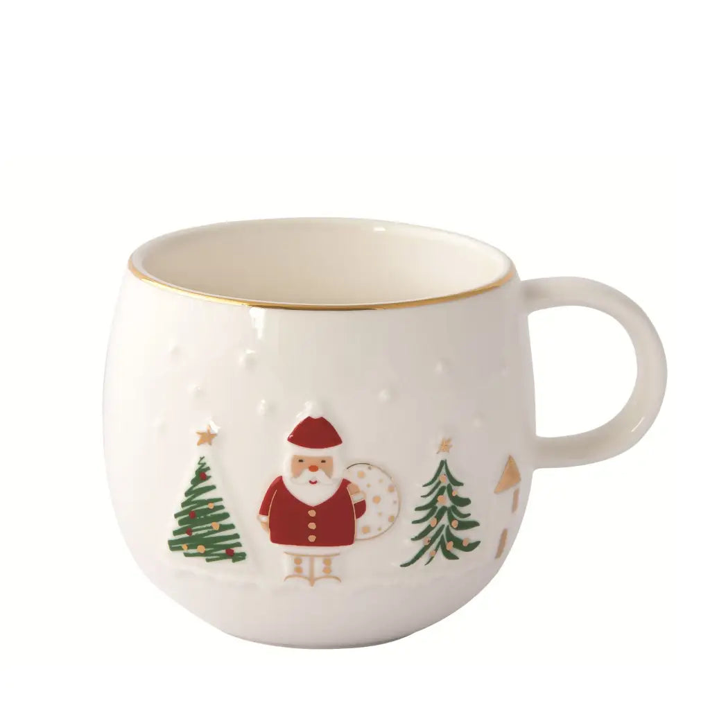 EASY LIFE | Tazza mug 400ml con decoro in rilievo Let it