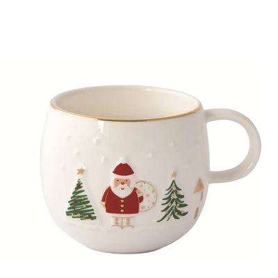 EASY LIFE | Tazza mug 400ml con decoro in rilievo Let it