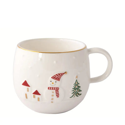 EASY LIFE | Tazza mug 400ml con decoro in rilievo Let it