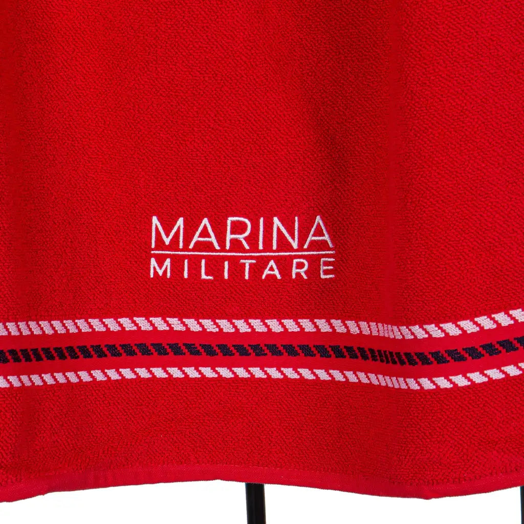 MARINA MILITARE | Telo mare 100x180 cm in spugna Nodo