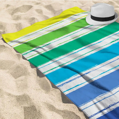 DAUNEX | Telo mare unisex in spugna jacquard Malibu 90x180