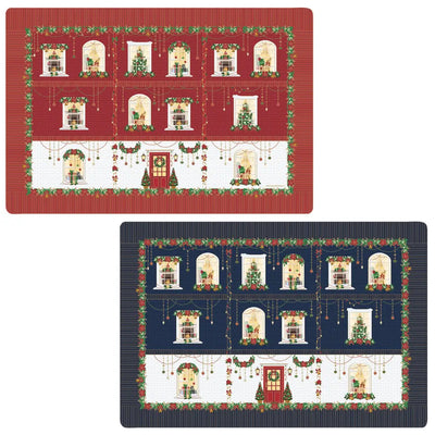 EASY LIFE | Tovaglietta americana double-face 45×30 Festive