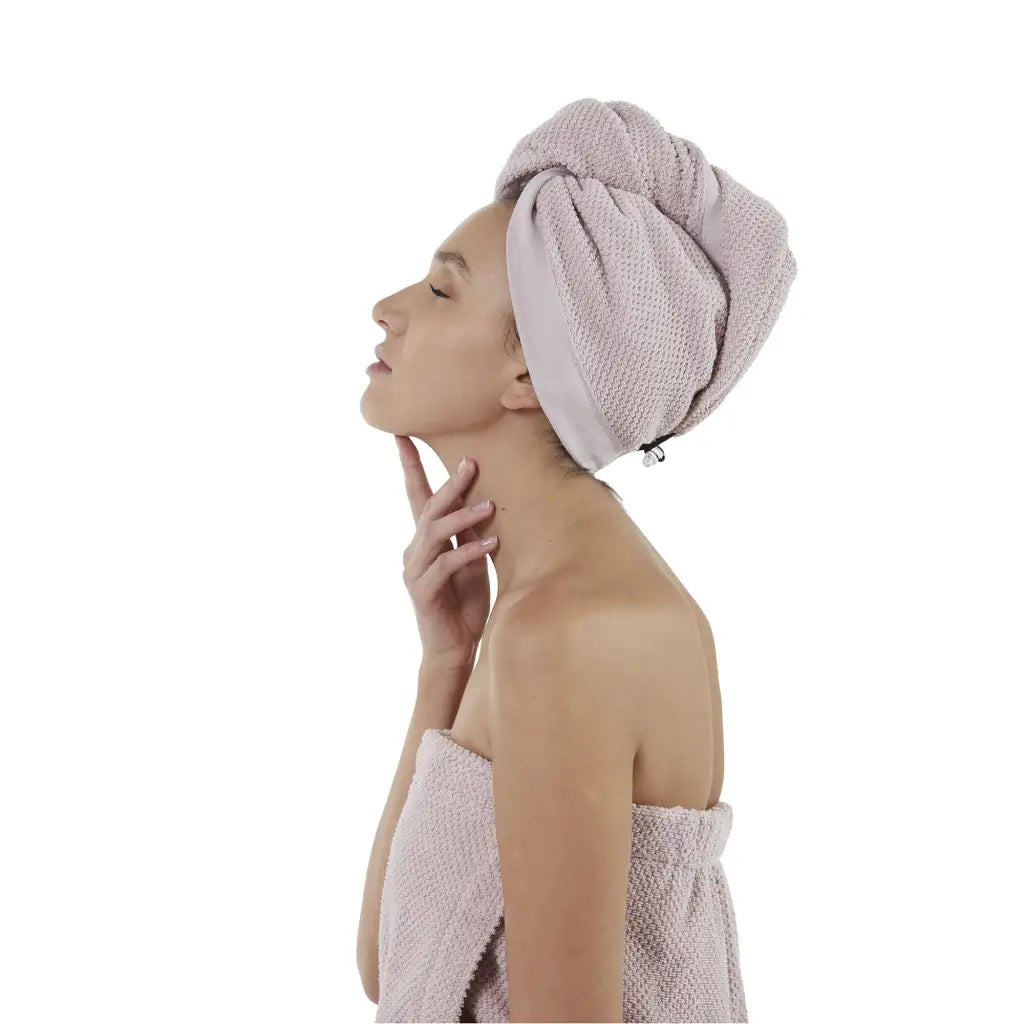 MAISON SUCREE | Turbante per capelli in spugna di cotone