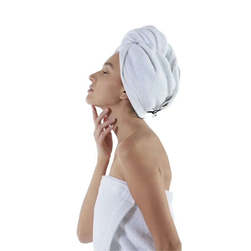 MAISON SUCREE | Turbante per capelli in spugna di cotone