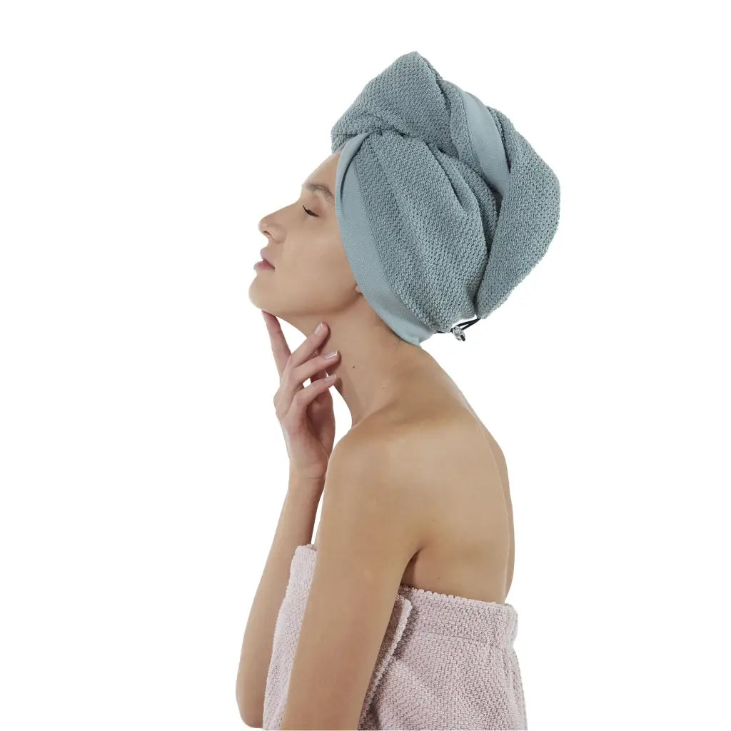 MAISON SUCREE | Turbante per capelli in spugna di cotone