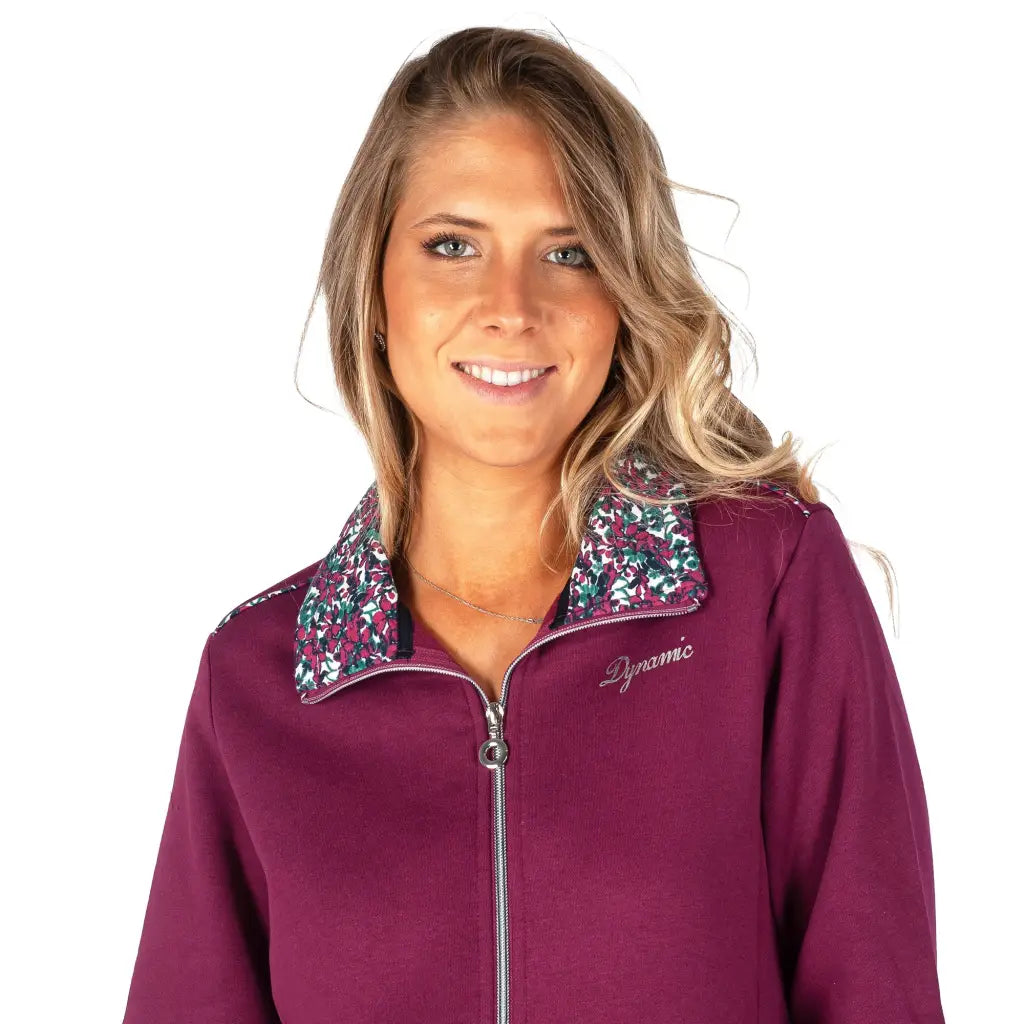 Fratelli campagnolo tuta donna con zip senza cappuccio in cotone