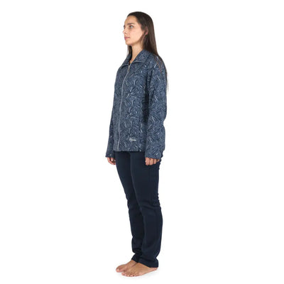 FRATELLI CAMPAGNOLO | TUTA DONNA IN COTONE FELPATO CON ZIP