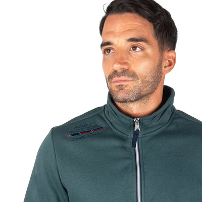 FRATELLI CAMPAGNOLO | TUTA UOMO IN COTONE FELPATO CON ZIP