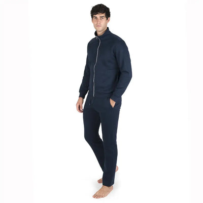 FRATELLI CAMPAGNOLO | TUTA UOMO IN COTONE FELPATO CON ZIP