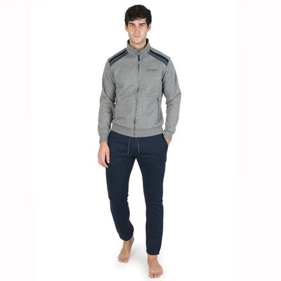 FRATELLI CAMPAGNOLO | TUTA UOMO IN COTONE FELPATO CON ZIP