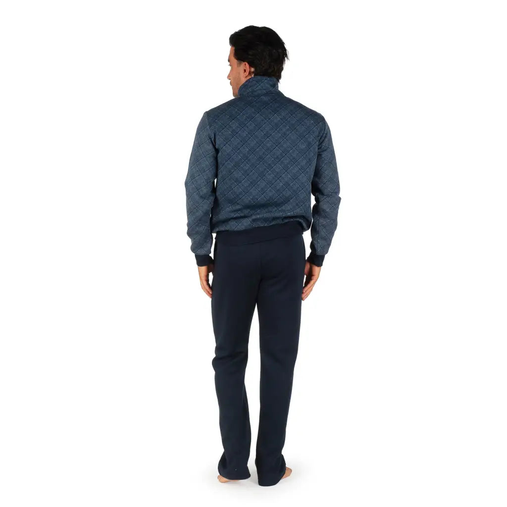 FRATELLI CAMPAGNOLO | Tuta uomo in cotone felpato con zip