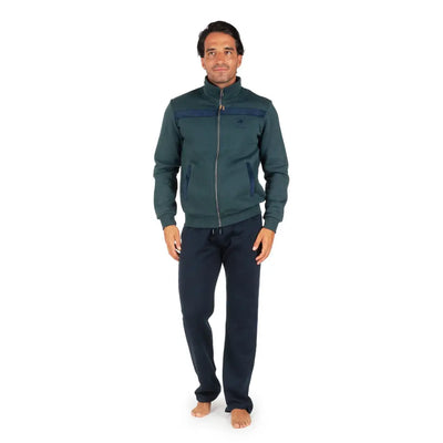 FRATELLI CAMPAGNOLO | Tuta uomo in cotone felpato con zip