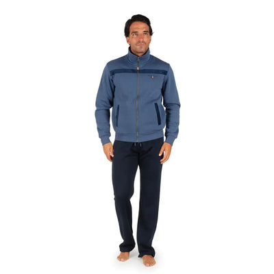 FRATELLI CAMPAGNOLO | Tuta uomo in cotone felpato con zip