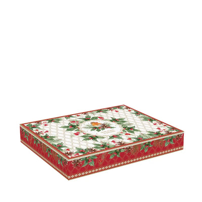 EASY LIFE | Vassoio ovale in porcellana Christmas Berreis