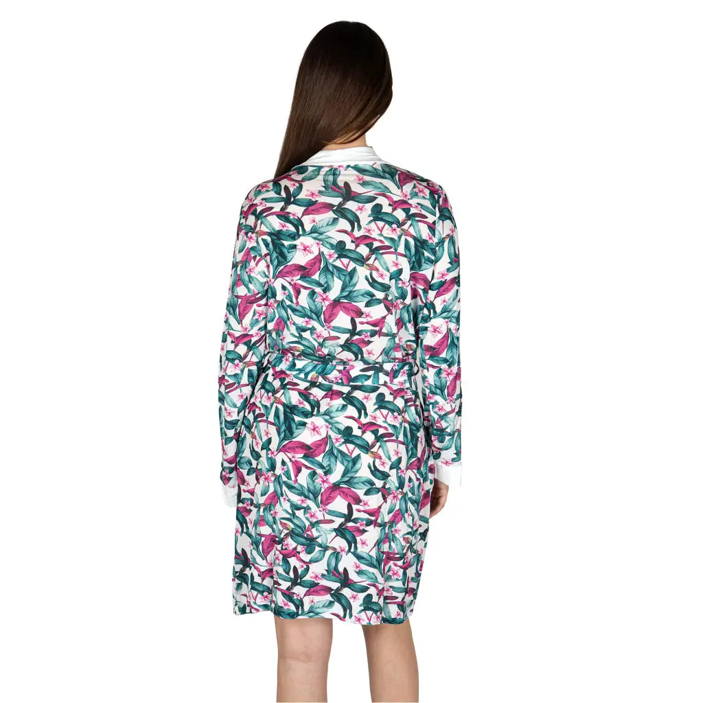 MARYPLAID - MARYHOME | VESTAGLIA DONNA A KIMONO CON CINTURA