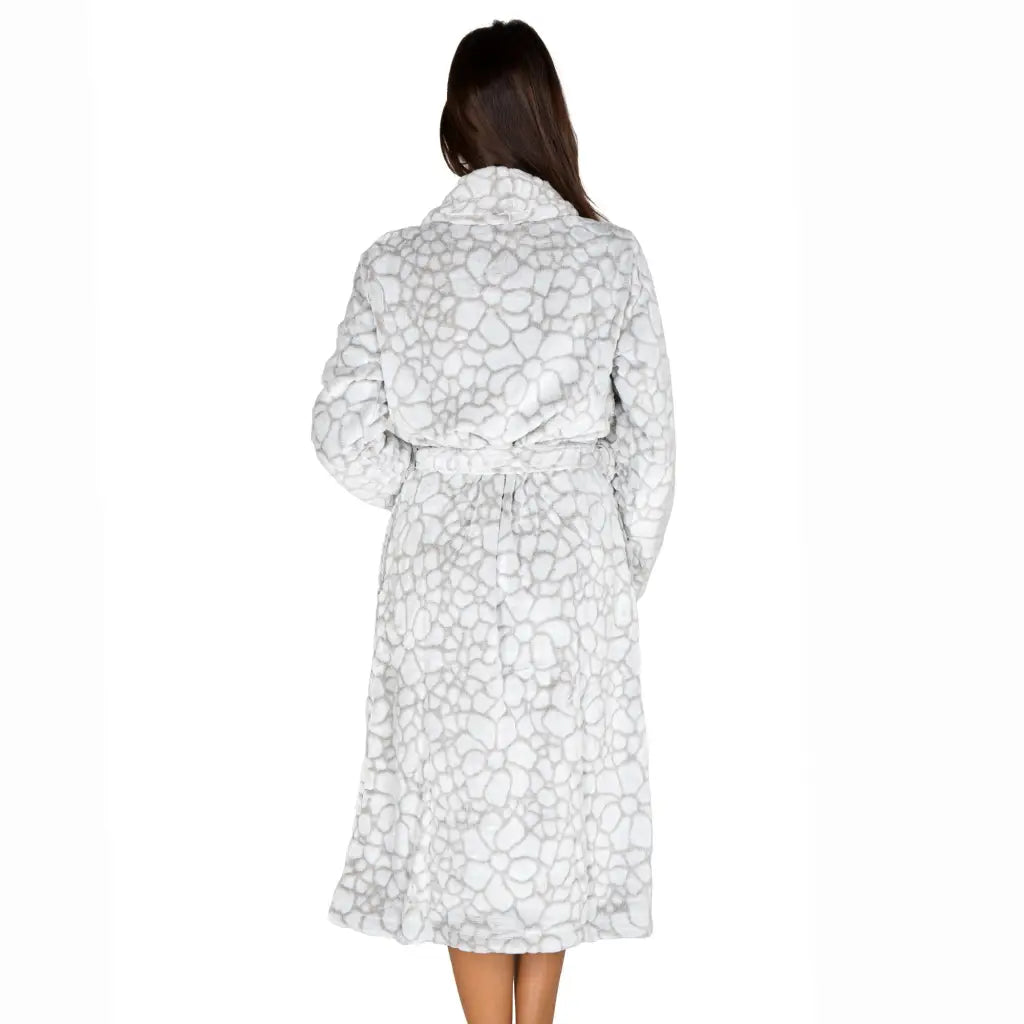 MARYPLAID - MARYHOME | Vestaglia donna con cintura e collo