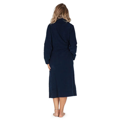 MARYPLAID - MARYHOME | Vestaglia donna lunga con collo