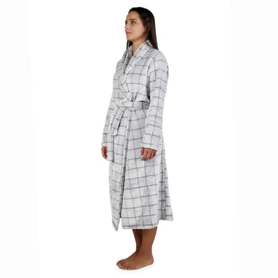 MARYPLAID - MARYHOME | VESTAGLIA DONNA LUNGA CON COLLO