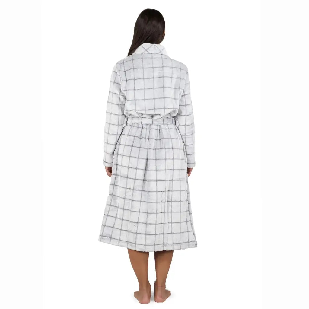 MARYPLAID - MARYHOME | VESTAGLIA DONNA LUNGA CON COLLO