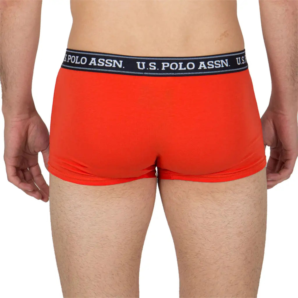 U.S. POLO ASSN. | Boxer in tinta unita in cotone