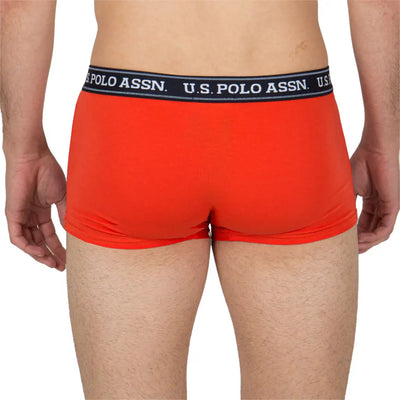 U.S. POLO ASSN. | Boxer in tinta unita in cotone