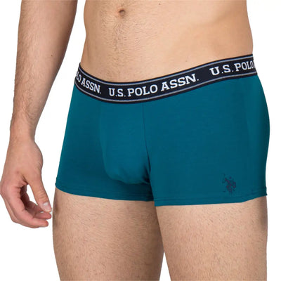 U.S. POLO ASSN. | Boxer in tinta unita in cotone