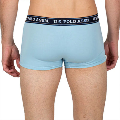 U.S. POLO ASSN. | Boxer in tinta unita in cotone