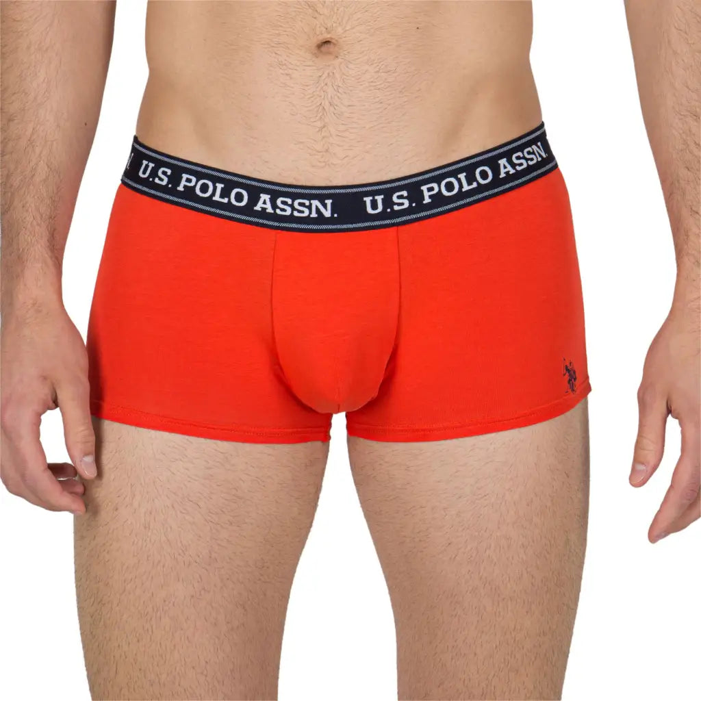 U.S. POLO ASSN. | Boxer in tinta unita in cotone