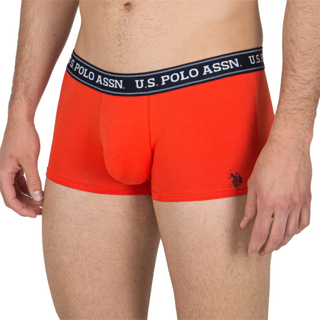 U.S. POLO ASSN. | Boxer in tinta unita in cotone