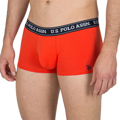 U.S. POLO ASSN. | Boxer in tinta unita in cotone