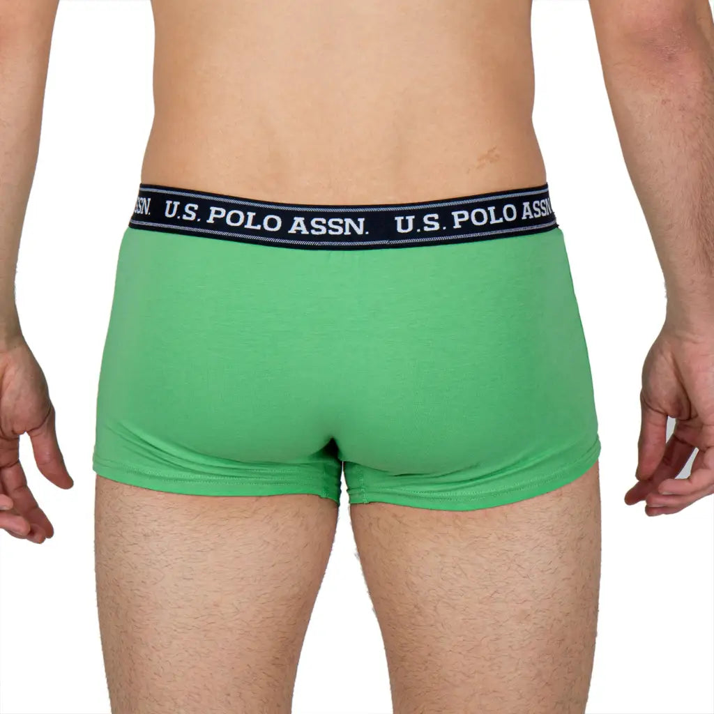 U.S. POLO ASSN. | Boxer in tinta unita in cotone