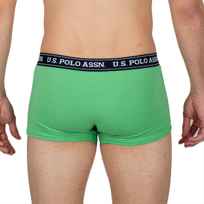 U.S. POLO ASSN. | Boxer in tinta unita in cotone