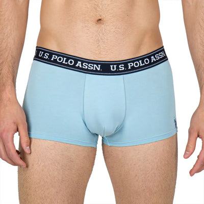 U.S. POLO ASSN. | Boxer in tinta unita in cotone