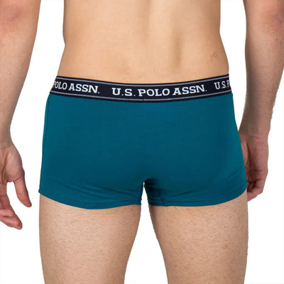 U.S. POLO ASSN. | Boxer in tinta unita in cotone